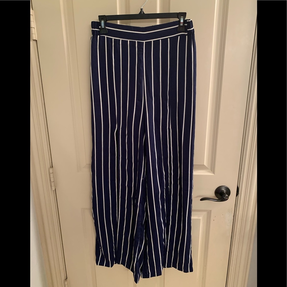 Pinstripe pants